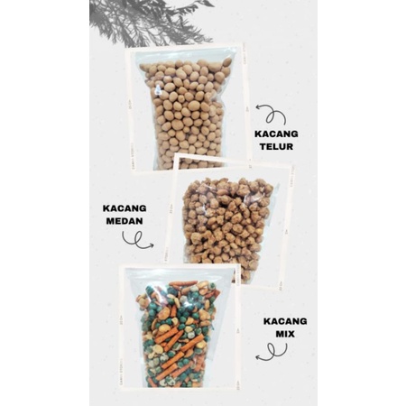 

Aneka Snack Kacang 250g | Kacang Telur | Kacang Bandung | Kacang Mix