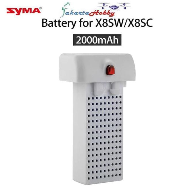 Original Battery Syma X8Sw X8Pro X8Sc Baterai 7.4V 2000Mah