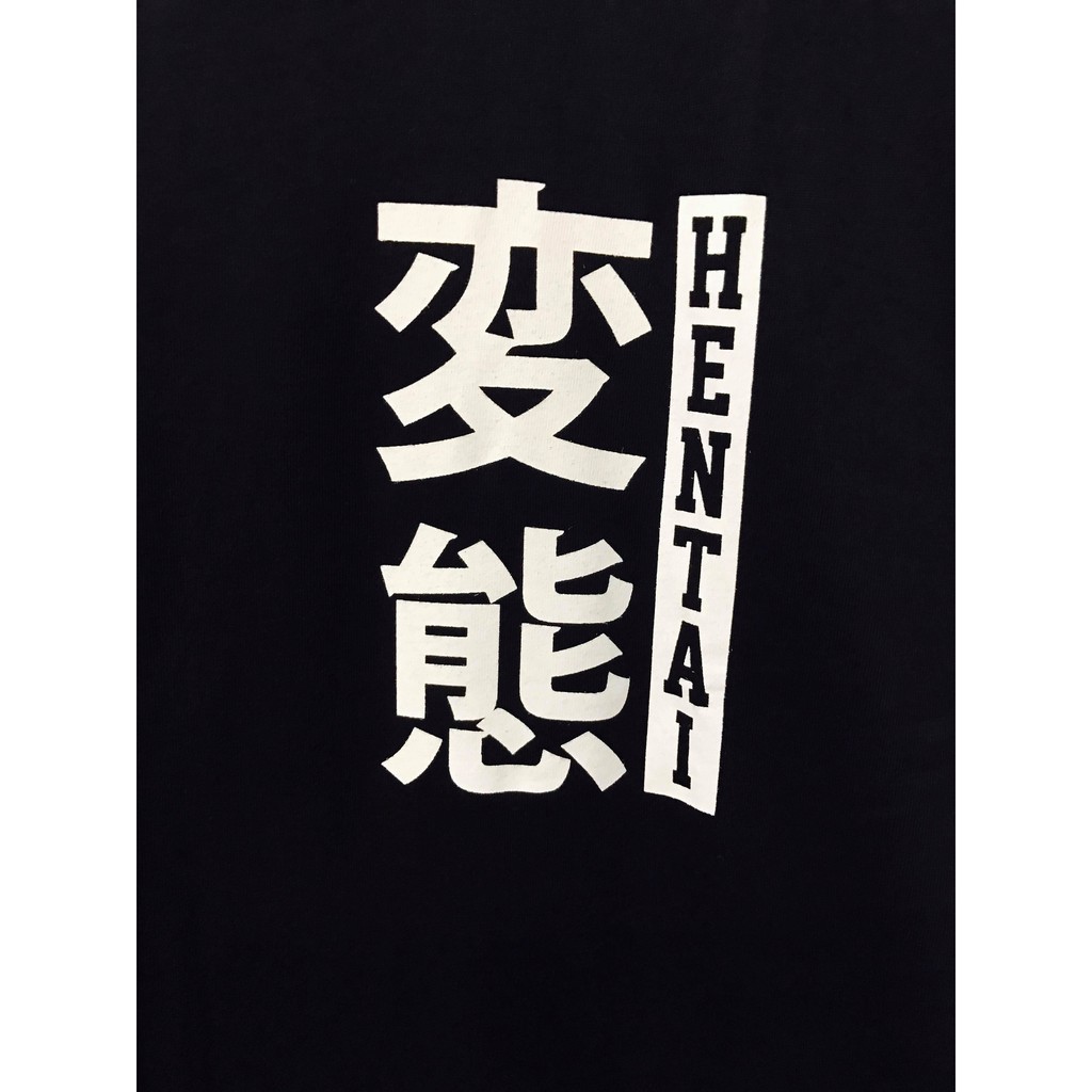 Kaos Distro Hentai X Kawaii Black