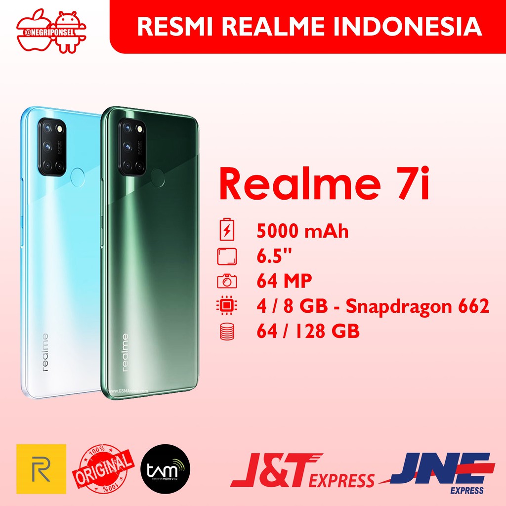 REALME 7i 8GB+128GB GARANSI RESMI