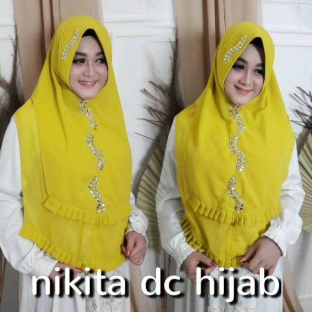 Hijab ceruty super Desvika mute