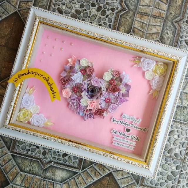 Mahar pernikahan / souvenir / figura mahar / mahar uang hias / bunga bouquet / buket uang  88hkk