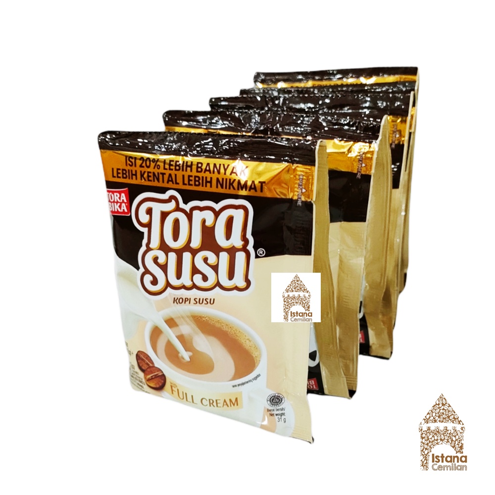 Tora Bika Susu - Kopi Susu Full Cream Isi 10 Pcs | Torabika