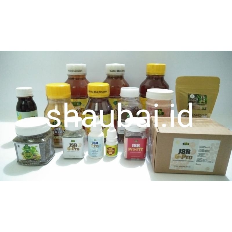 JSR GPro ProFIT TPro Bee Pollen JSR Madu Murni JSR Garam Himalaya Himsalt JSR Chia Sheed