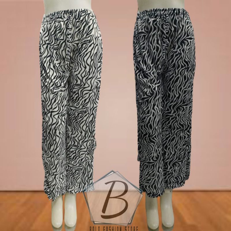 Kulot Rayon Motif zebra