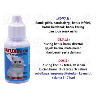 BATUXIN Cat Obat Batuk Kucing 30ml drop