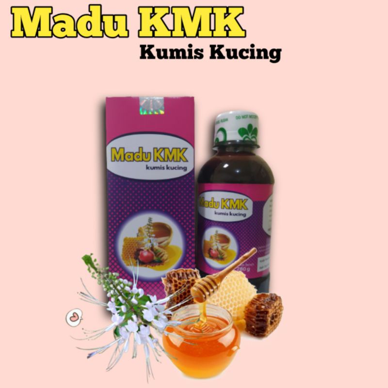 Madu KMK kumis Kucing Obat Saluran Kencing Batu Ginjal Kandung Kemih