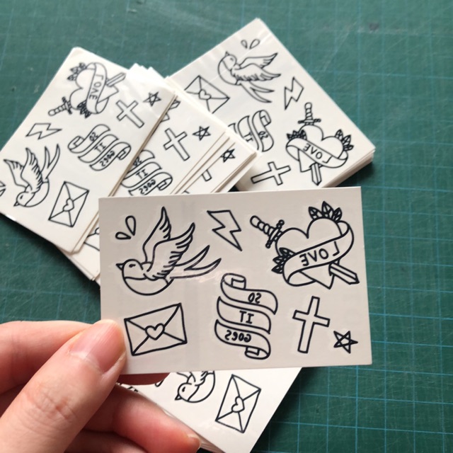 

POTATOO Doodle art tato stiker