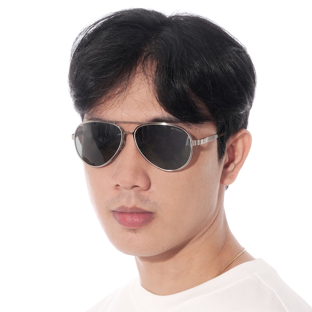 THF Double Bridge Aviator Sunglasses