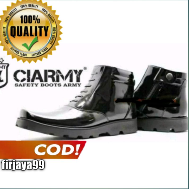sepatu pdh ciarmy type C03 SR kulit asli