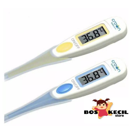 CROWN Digital Soft Tip Thermometer LARGE DISPLAY CR 1938