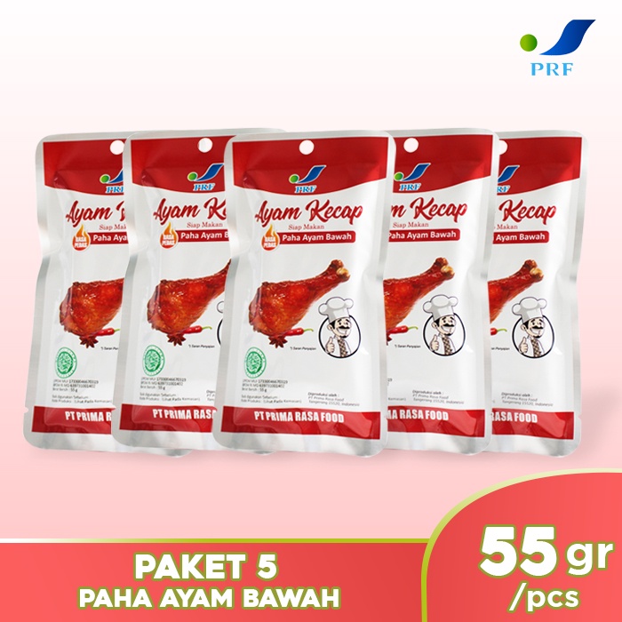 

Prima Rasa Food - PAKET 5 - Paha Bawah Ayam Kecap Siap Makan - Makanan Instan - Makanan Siap Saji