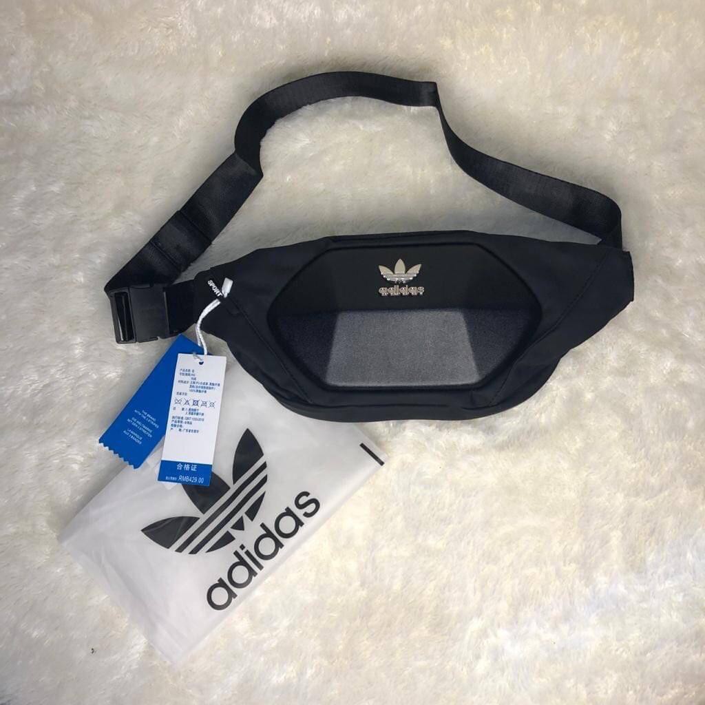 ADIDAS DIAMOND LEATHER WAISTBAG / TIDAK ADA DITOKO LAIN , (100% hanya disini) original