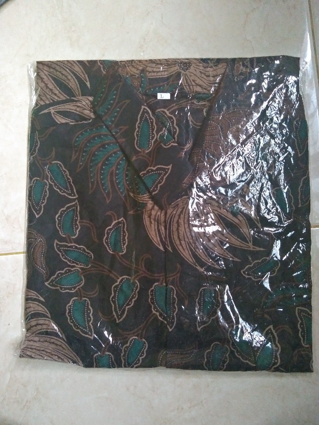 Size M L Xl Xxl Bswart Batik Hrb026 Kenongo Hem Pendek Padi Pekalongan M L Xl