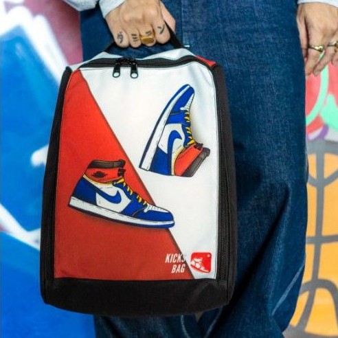 Tas Sepatu Jordan - Kicks Bag - AJ1 High Union LA Blue Toe Series