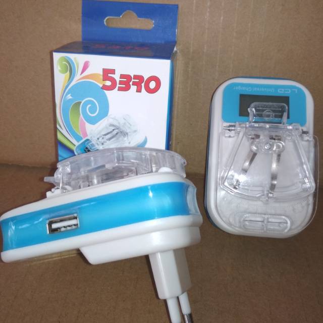 DESTOP LCD MULTI FUNGSI CHARGER HP 5 BRO
