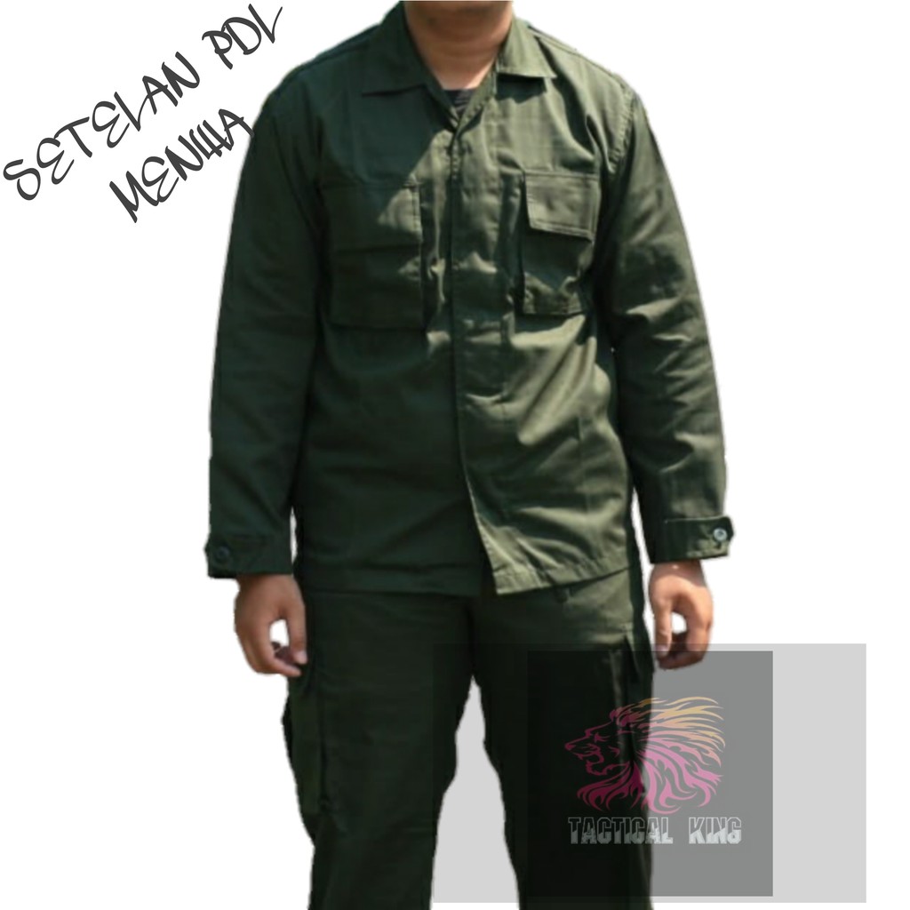 Ready COD STELAN PDL menwa/seragam TNI/seragam Tactical army Stok