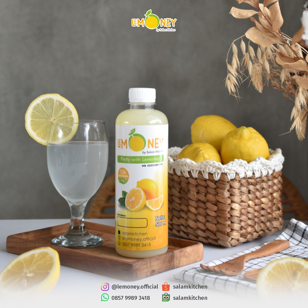 

Lemoney by Salam Kitchen | Sari Lemon 500 ml