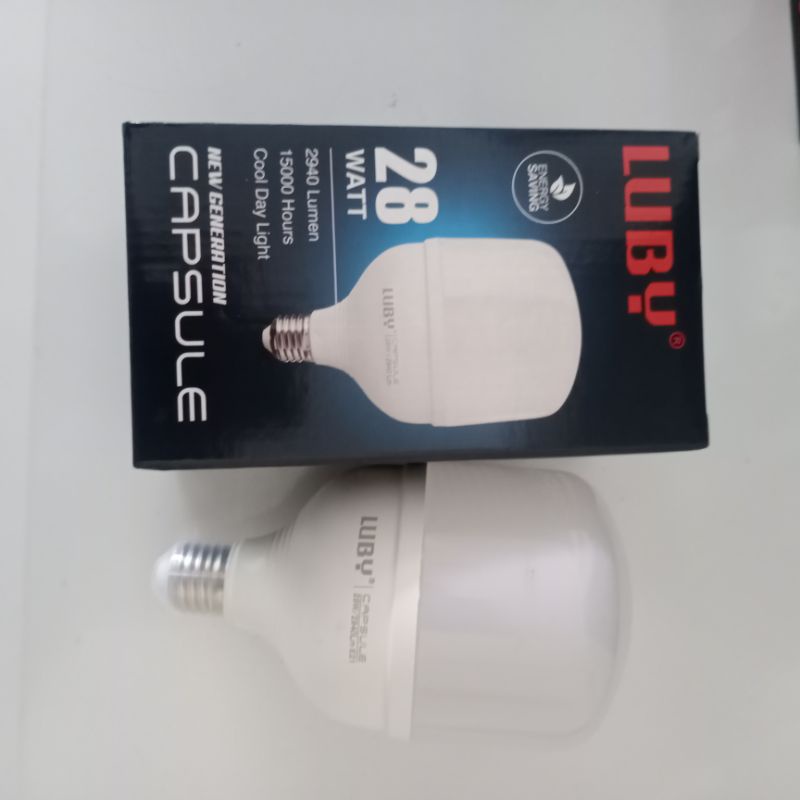 Lampu led kapsul  luby new kapsul