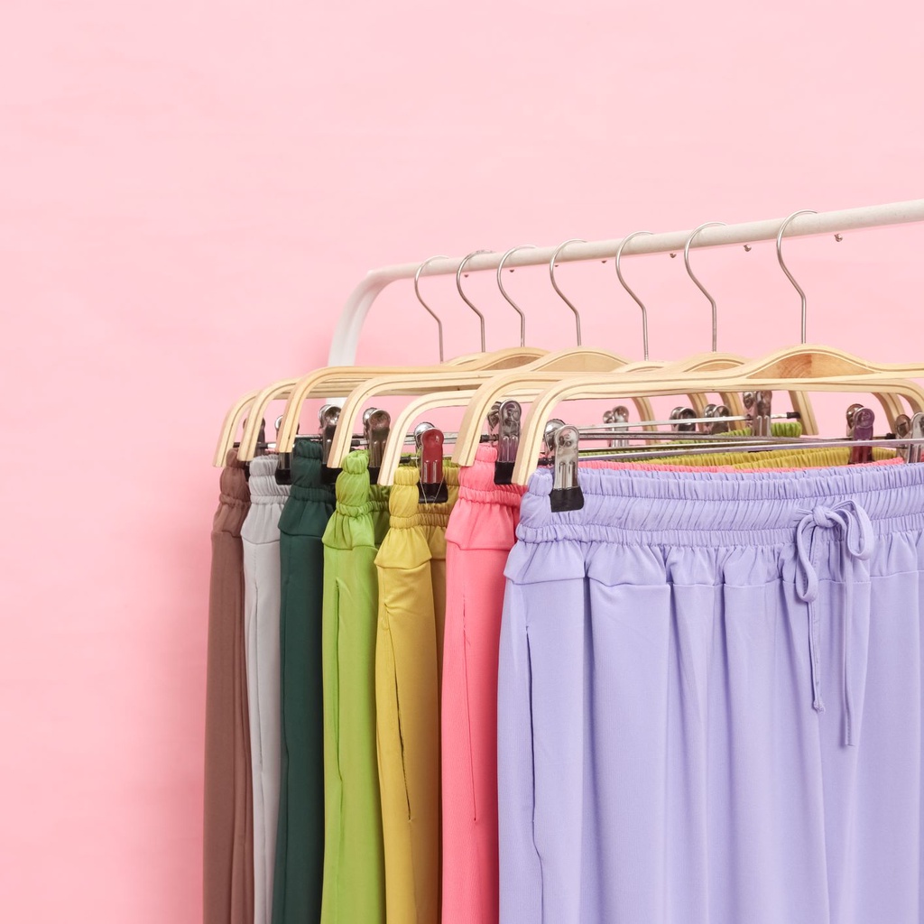 Celana Kulot Premium Perempuan Wanita Dewasa Bahan Katun Jersey - QueenRiona