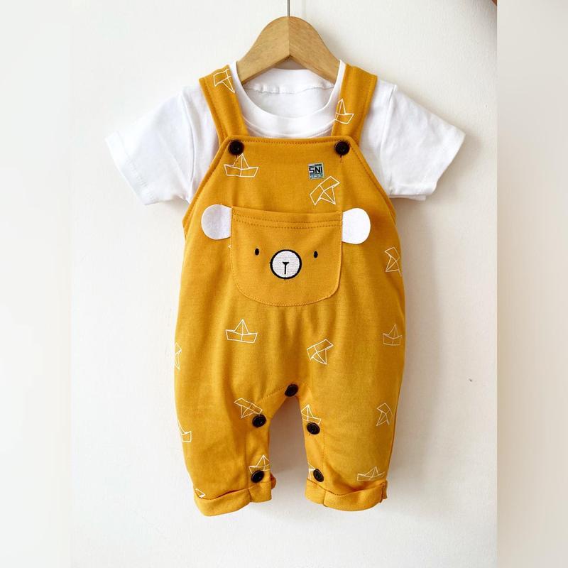 TEDBEAR Bear Baju setelan kaos Celana Pergi Jalan Lucu Fashion Anak Bayi Cowok Laki Murah Terlaris Impor