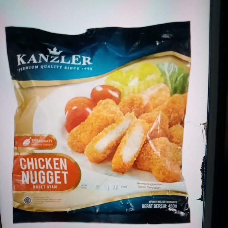 

kanzler naget ayam 450gr ( naget viral )