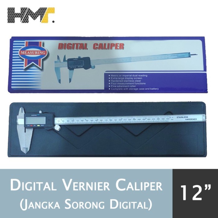 Digital Vernier Caliper 12" / Jangka Sorong Digital 12 inch