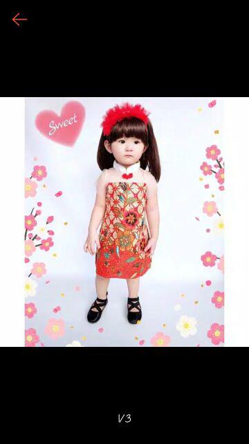 Dress Batik Anak Ananta