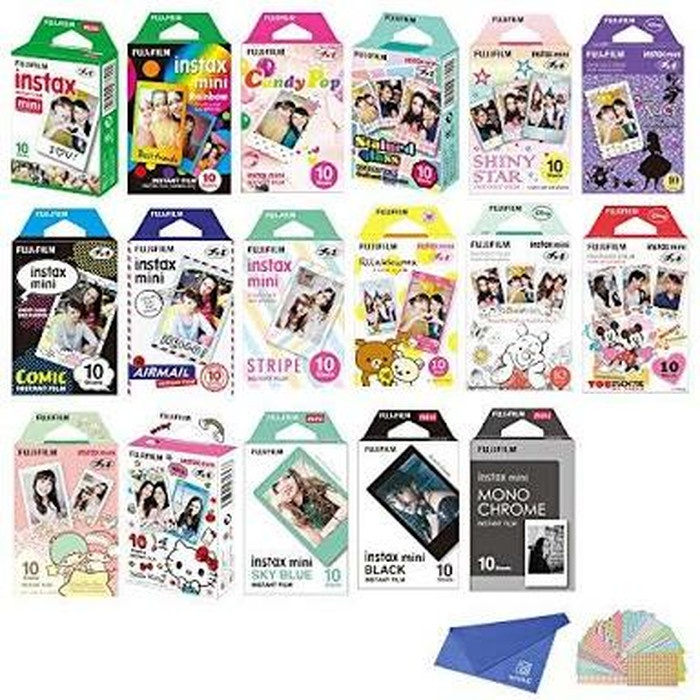 

(DISKON TERMURAH) Refill Paper Photo Fujifilm Instax Mini Kertas Foto Polaroid Printoss