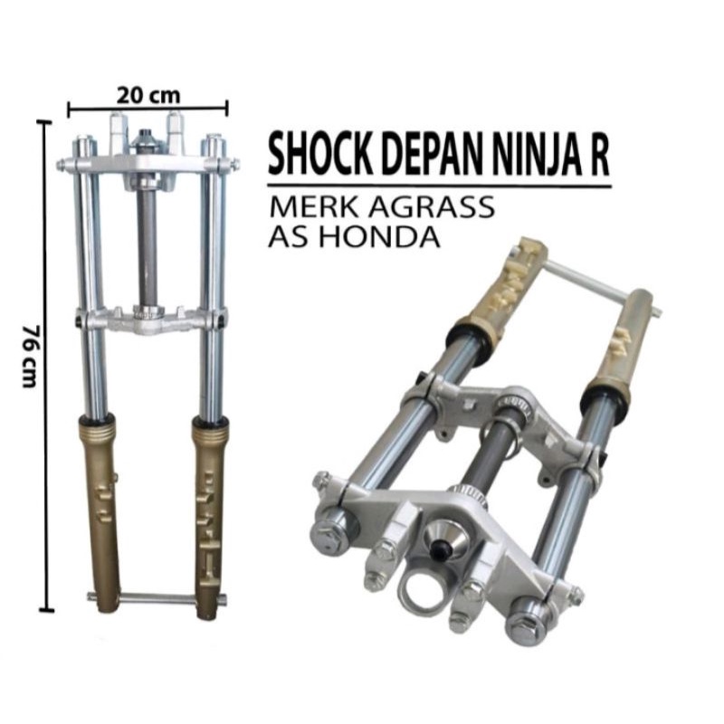 shock depan ninja import