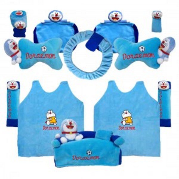 Bantal Mobil 8 in 1 Exclusive Boneka Doraemon