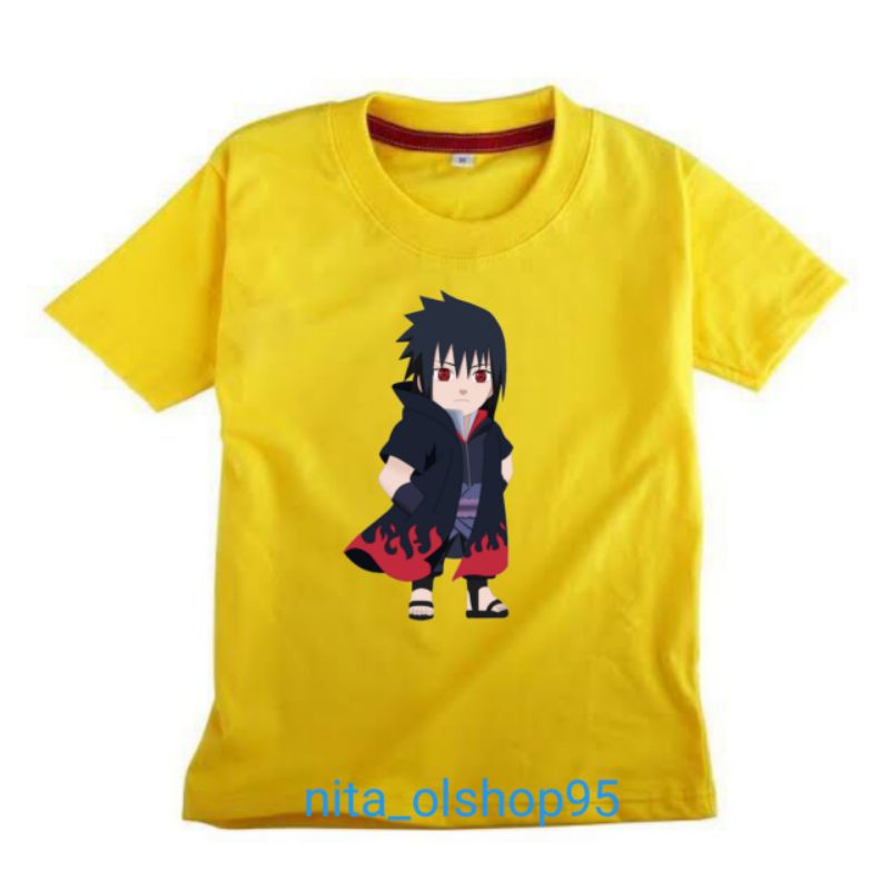 baju anak kaos anak sasuke uchiha