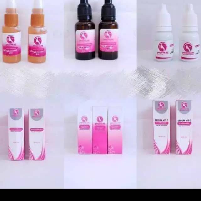 DRW SKINCARE ORIGINAL 1000% ( Serum scar/serum vit c/ serum gold/serum kojic/serum acne)