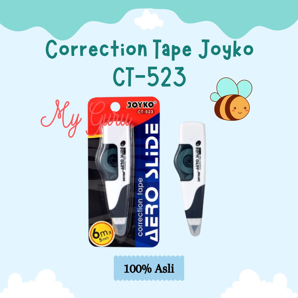 

[PCS] CORRECTION TAPE / TIP X KERTAS JOYKO CT-523