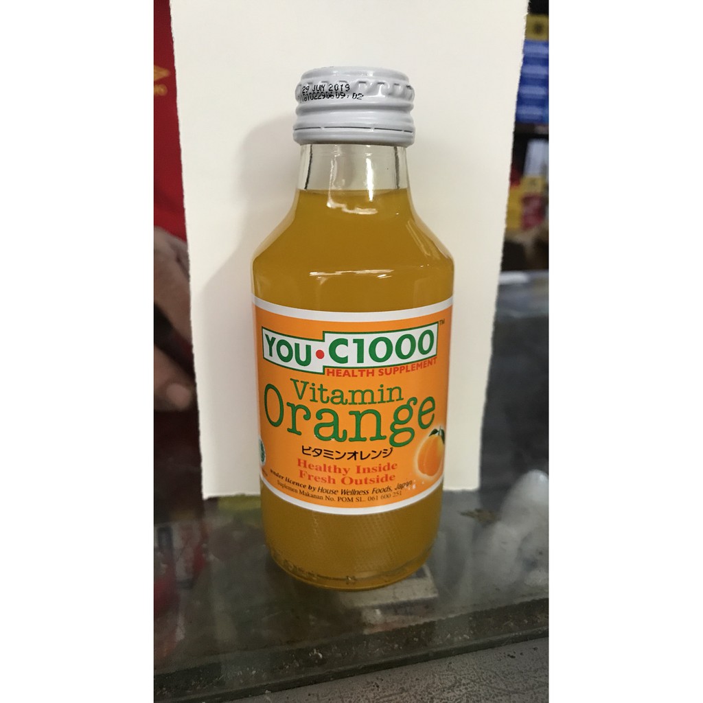 Jual You C1000 Orange Botol 140ml 140 Ml C 1000 Jeruk Vitamin Dus Grosir Murah Shopee Indonesia