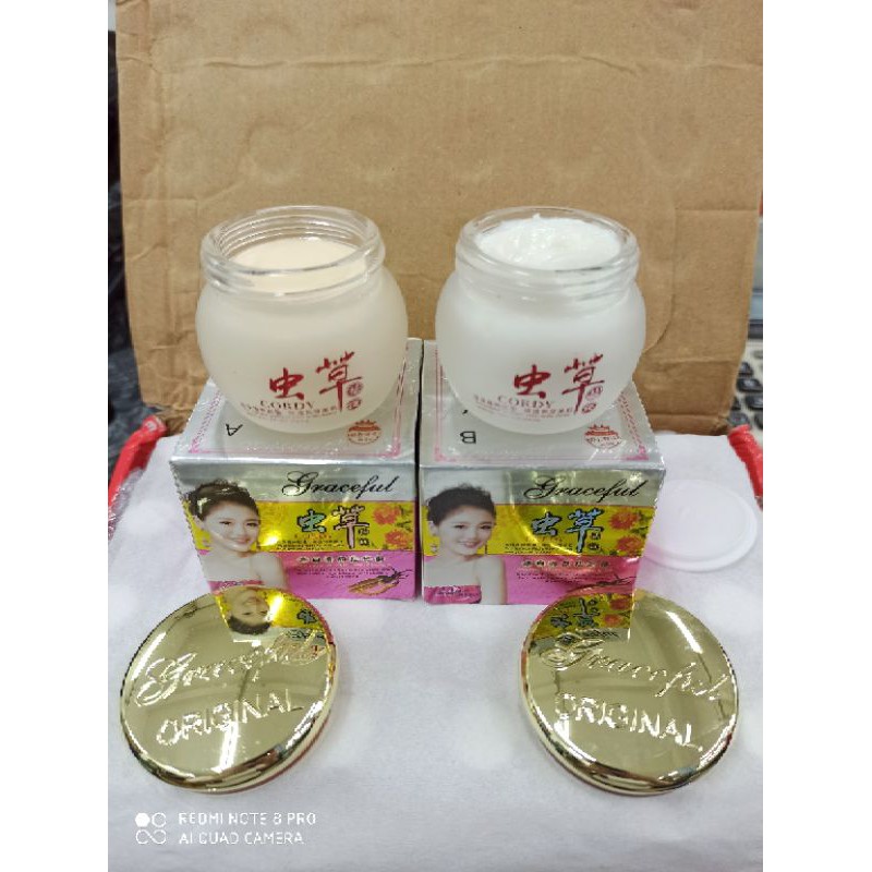 Cream Graceful/yuchunmei ginseng siang dan malam Asli