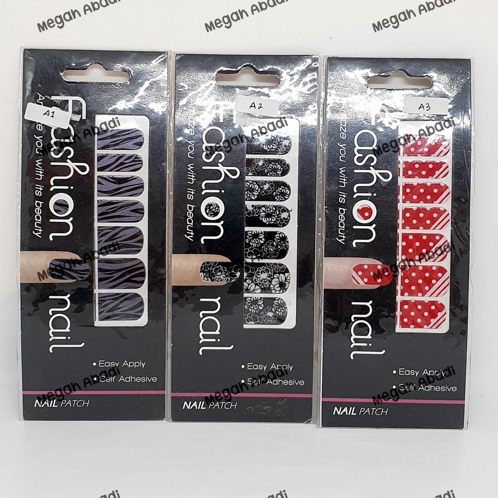 Nail sticker CNY design / Nail sticker Imlek design / Stiker kuku / Nail stiker