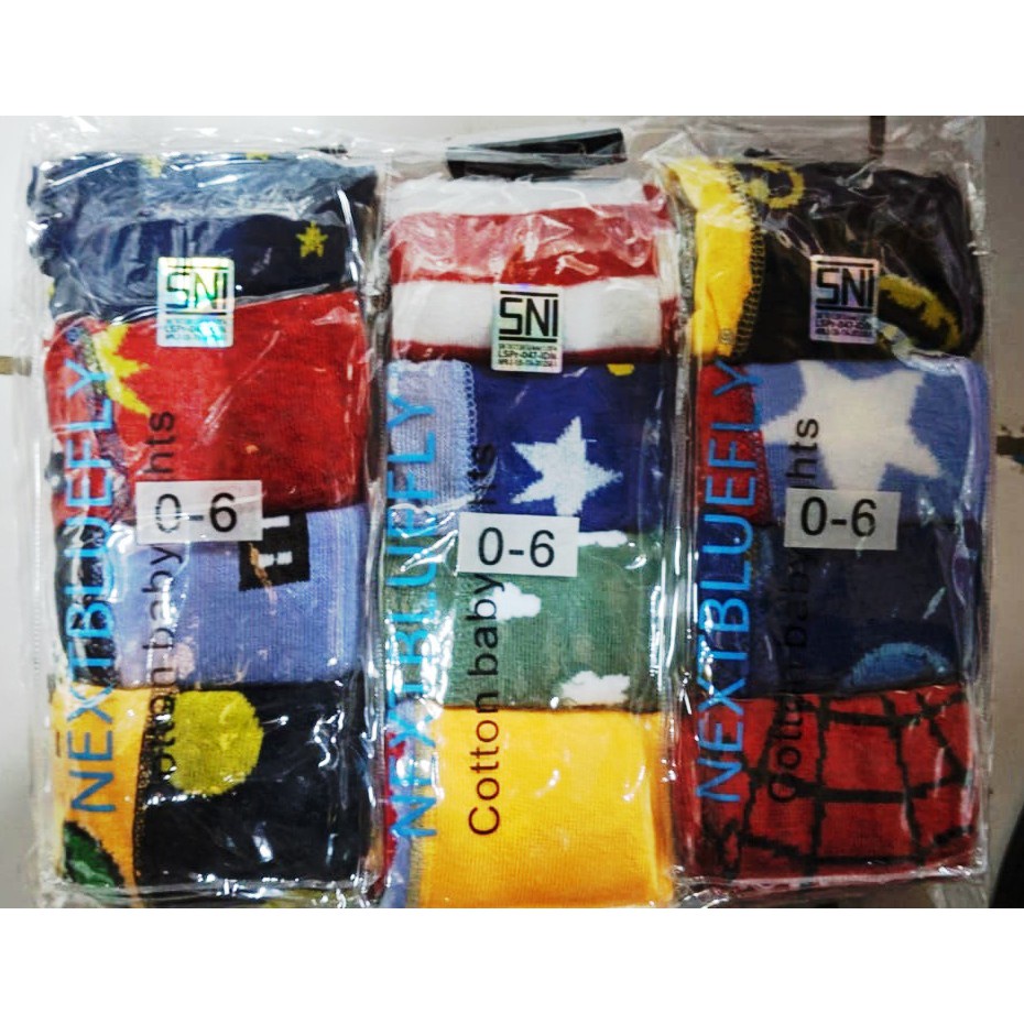 New Motif! Legging Bayi Motif Karakter Import