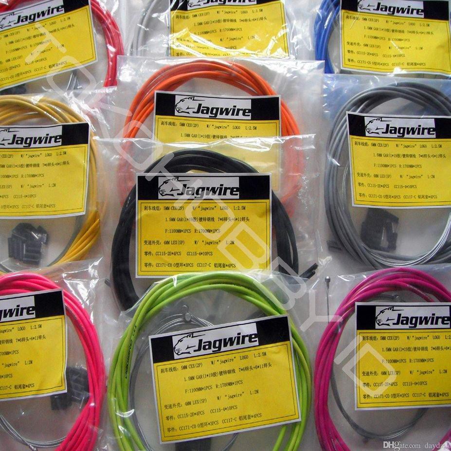 Stock Banyak 6P0ZL Kabel Rem Brake Shifter Set Sepeda Lipat MTB Road Bike Dahon Fnhon Pacific elemen