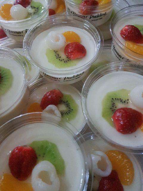 Cup Puding Sip / Mangkok Puding Puyo Bening Isi 50 Pcs