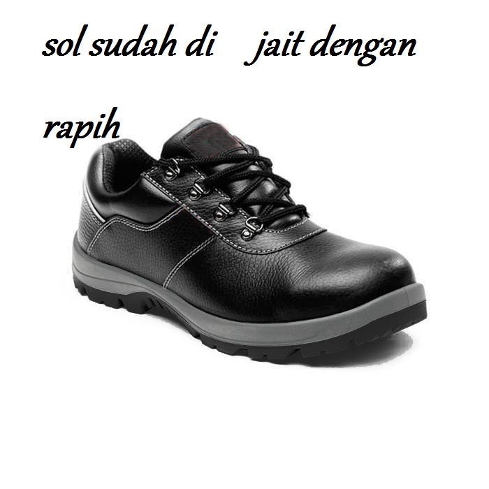 sepatu cheetah sefty boots Ujung besi kerja kitchen dapur hotel model arboo shoes original kulit sap