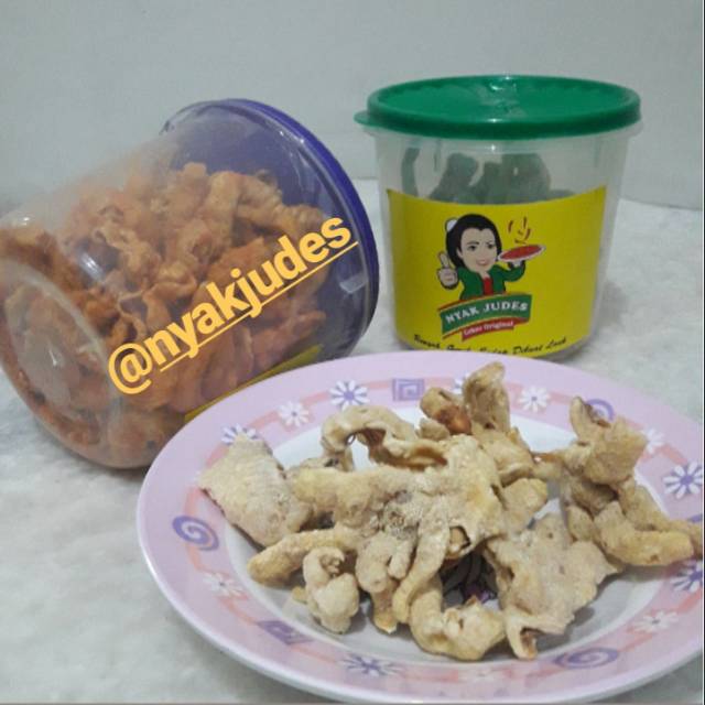 

Nyak judes Keripik ceker rasa original