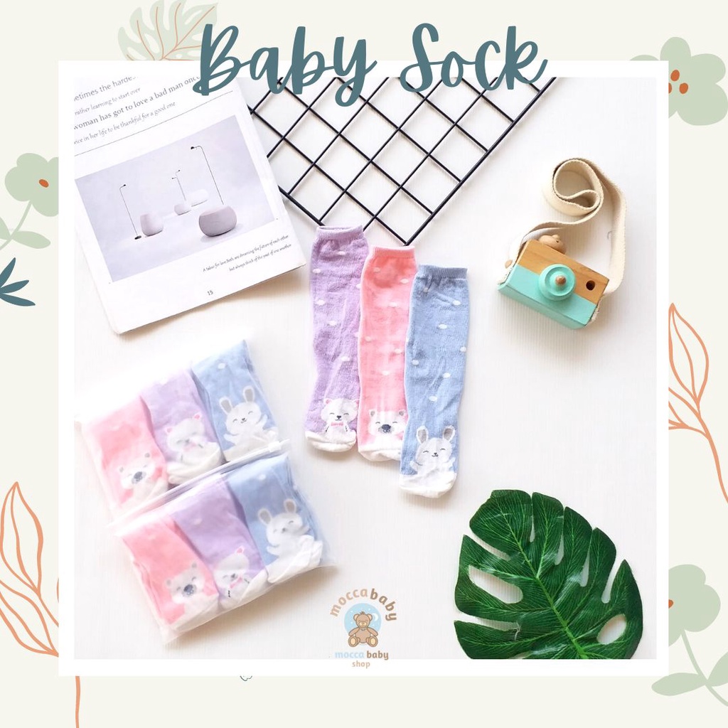 MBSS - WINTEKU PANJANG Kaos Kaki Anak Bayi Non-slip Kaus Kaki Katun / Baby Socks