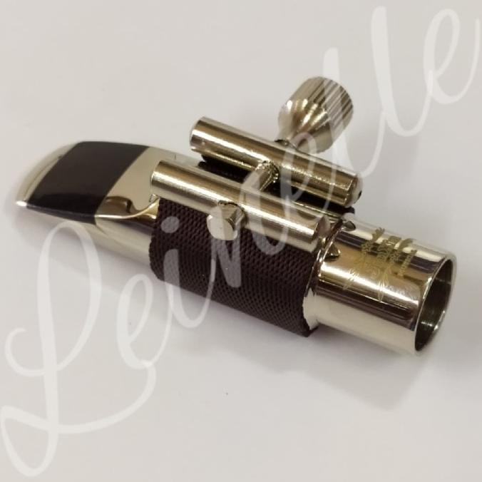 Ligature Mouthpiece Metal Soprano Saxophone (Tdk Termasuk Mouthpiece)
