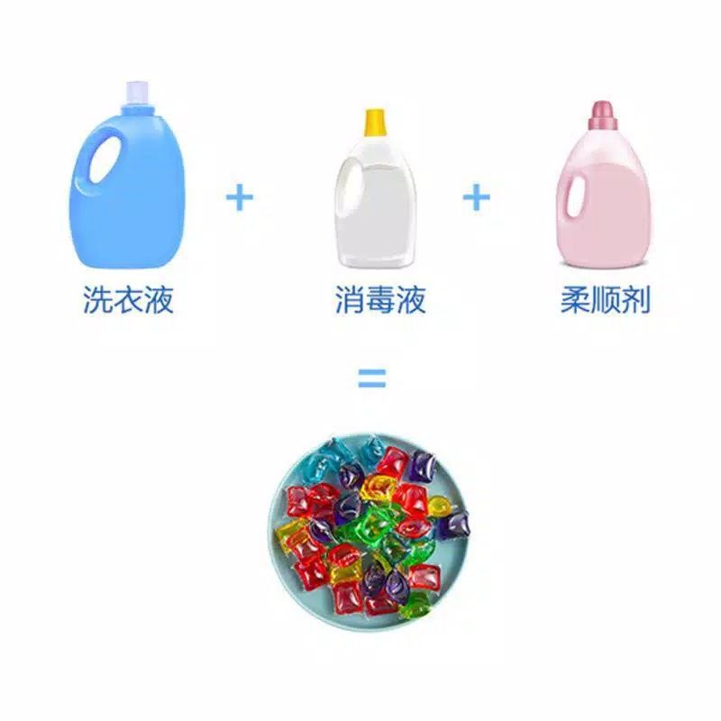 Laundry Gel Laundry Detergent Ball / Sabun Cuci Baju Antiseptik Laundry Magic Ball Sabun Cuci Gel Sabun Cuci Baju