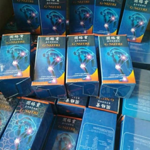 G Nutri - GNutri - G-Nutri - Obat Persendian - Obat Tulang - Obat Sendi Bpom Original 100%