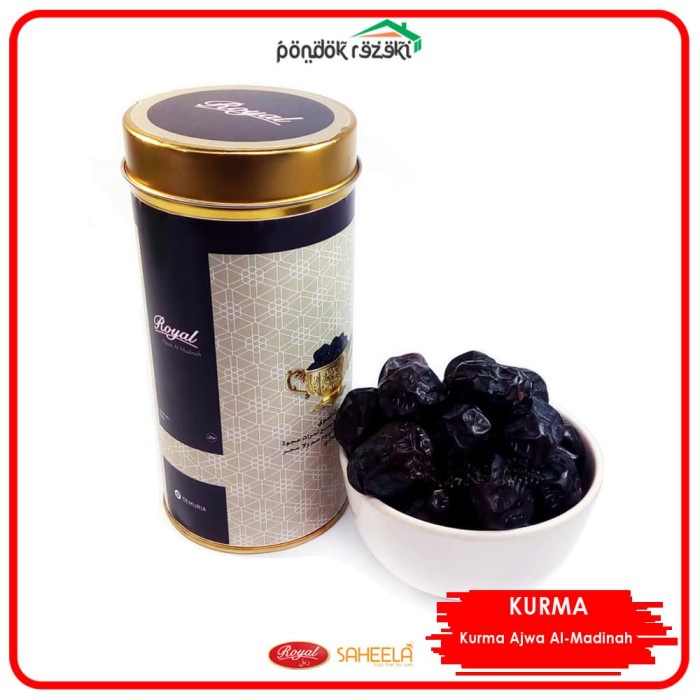 

Kurma Ajwa Al-Madinah 330 gr - Kurma Nabi Royal Premium