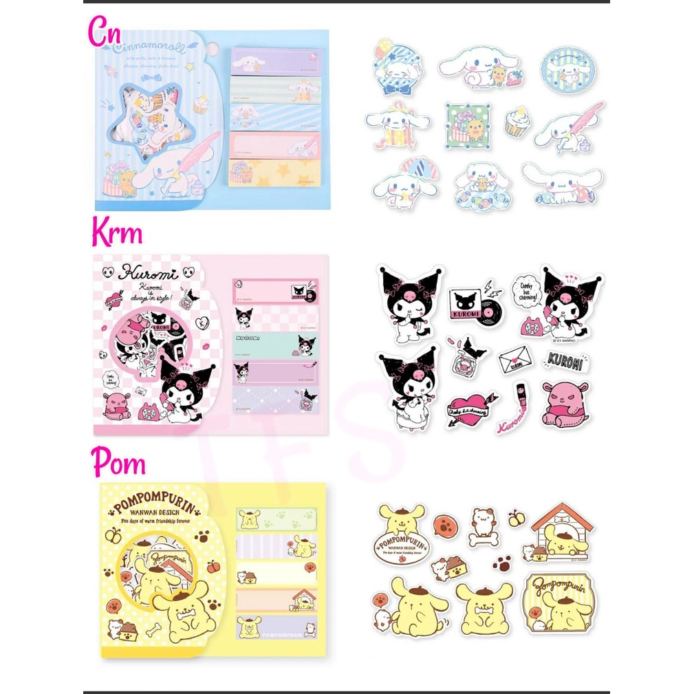 

Set post-it n sticker ori -45rb