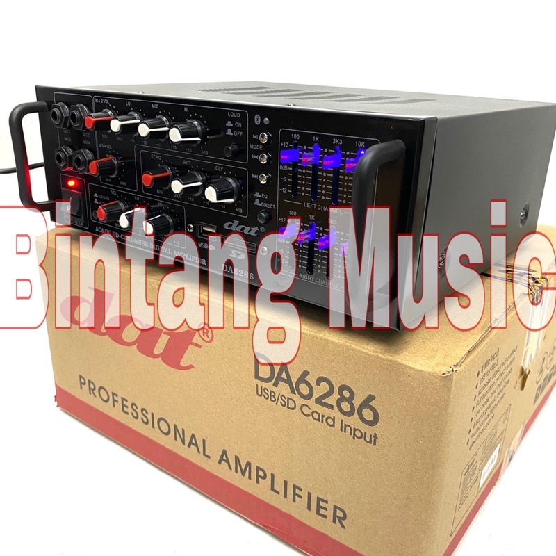Amplifier DAT DA6286 Original ampli dat 6286