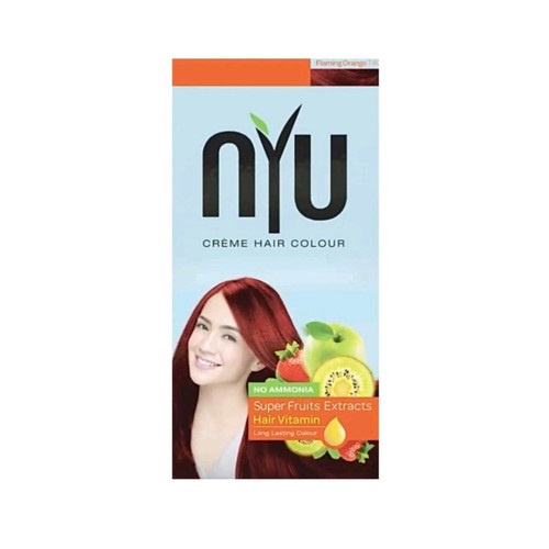 Nyu Hair Colour - Flaming Orange